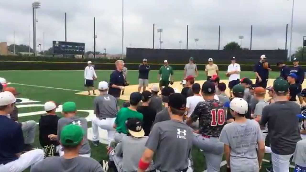 2015 Notre Dame Baseball Summer Camps YouTube