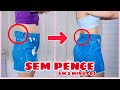 💡COMO APERTAR CÓS SEM FAZER PENCE E  - solução para saia, short e calça