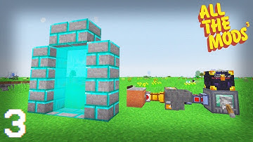 All The Mods 3 | Refined Storage & RFTools Builder Setup! | E03 (All The Mods 3 Let