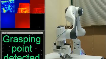 Deep Learning based Grasp Point Detection of industrial workpieces for robotic manipulation (Thesis)