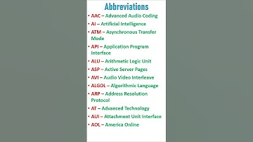 Abbreviations in computer #computer #computerknowledge #computerawareness #competitiveexams