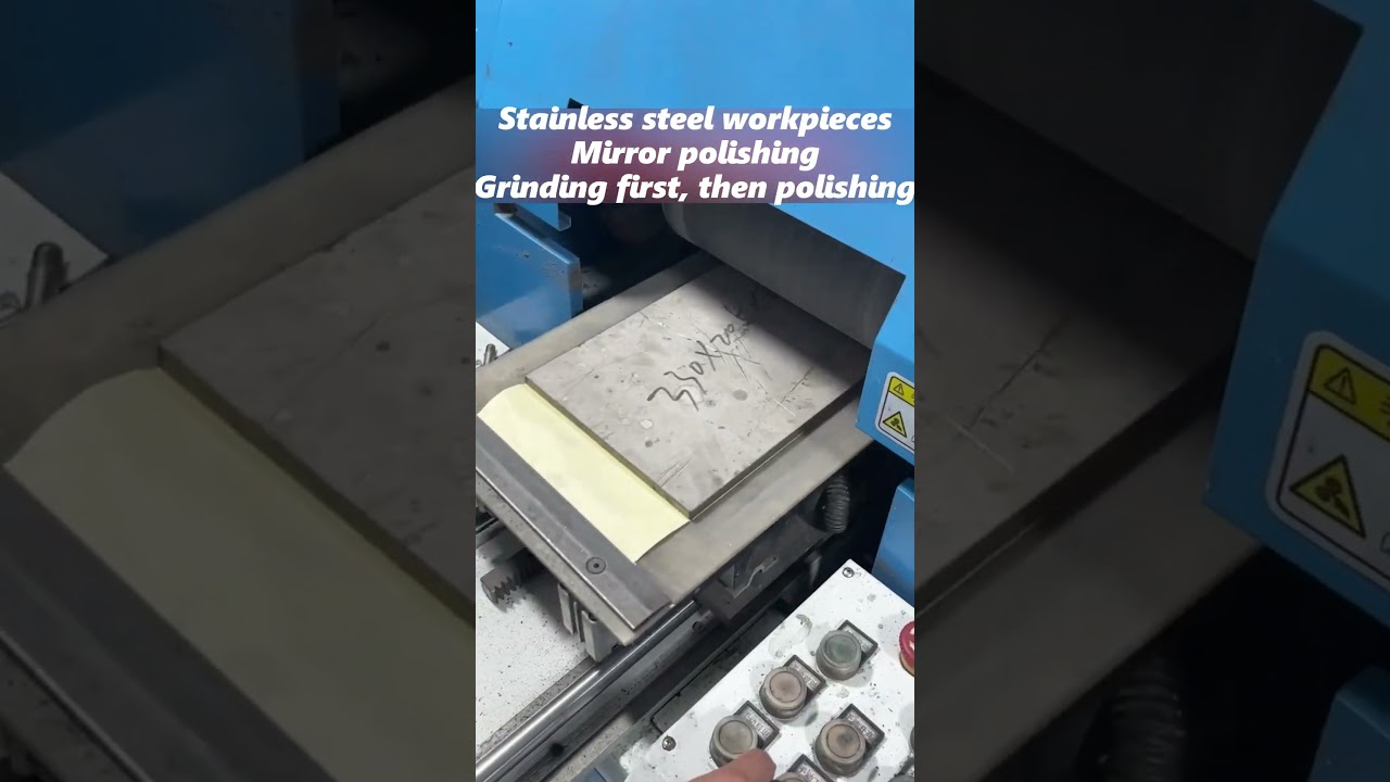 Flat polishing machine