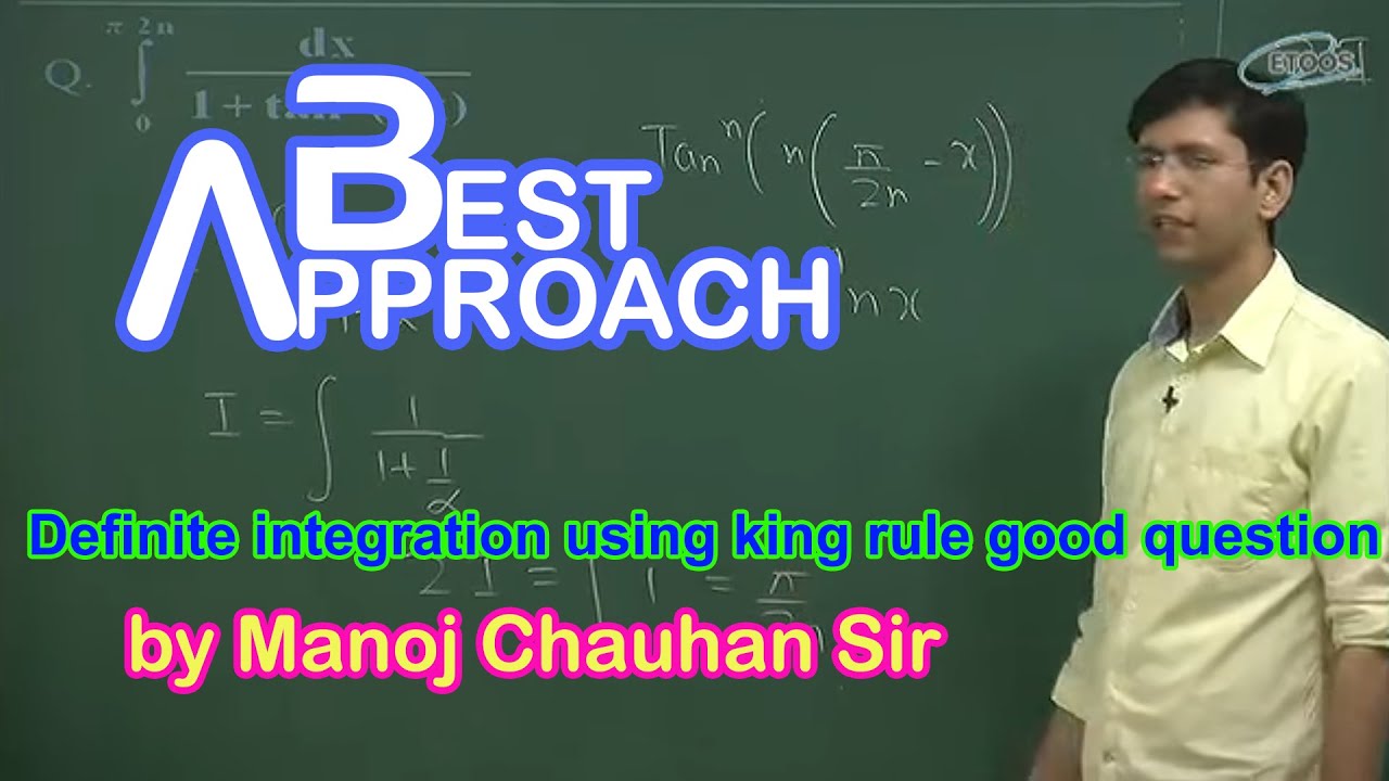 Maths Iit Definite Integration Using King Rule Good Question By