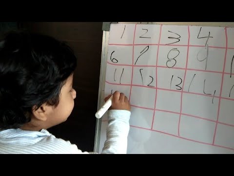 Writing Numbers from 1 to 50 - YouTube