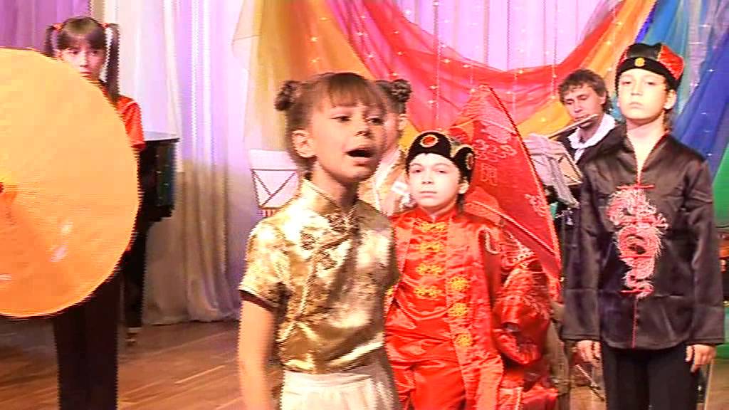 Детская опера Соловей Комиссарова Ольга кухарочка 1 песня 2011 год ...