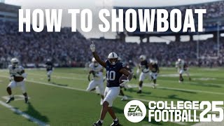 How to Showboat in College Football 25 | Dance while Running in CFB 25