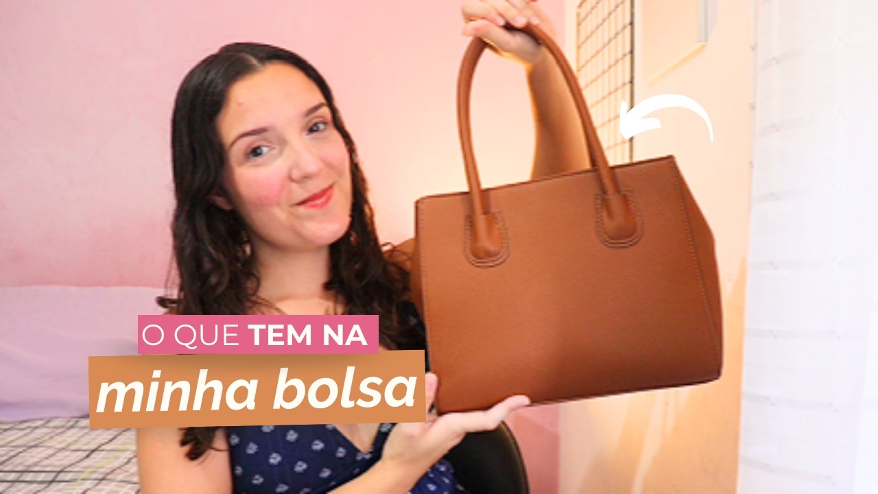 O QUE TEM NA MINHA BOLSA ATUALIZADO | Itens indispensáveis para uma mulher 💄💖