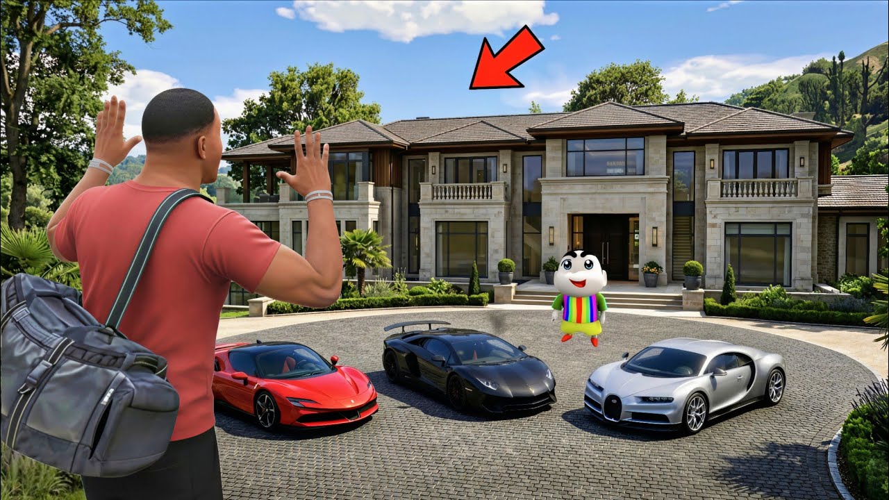 FRANKLIN AND SHINCHAN BECOME BILLIONAIRE BY CHALLENGING A RACER IN GTA 5