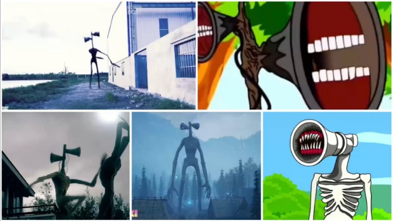 siren head mix combo coffln Dance song meme (coVER)