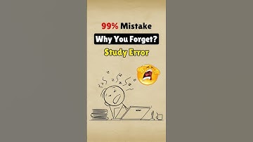 Why You Forget Everything You Study #shorts #shortsfeed #ytshorts #studytips