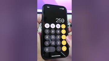 Backspace in Calculator #appletips #iphone #tips #math