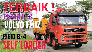 (RARE) SELF LOADER VOLVO FM12 RIGID INTERIOR