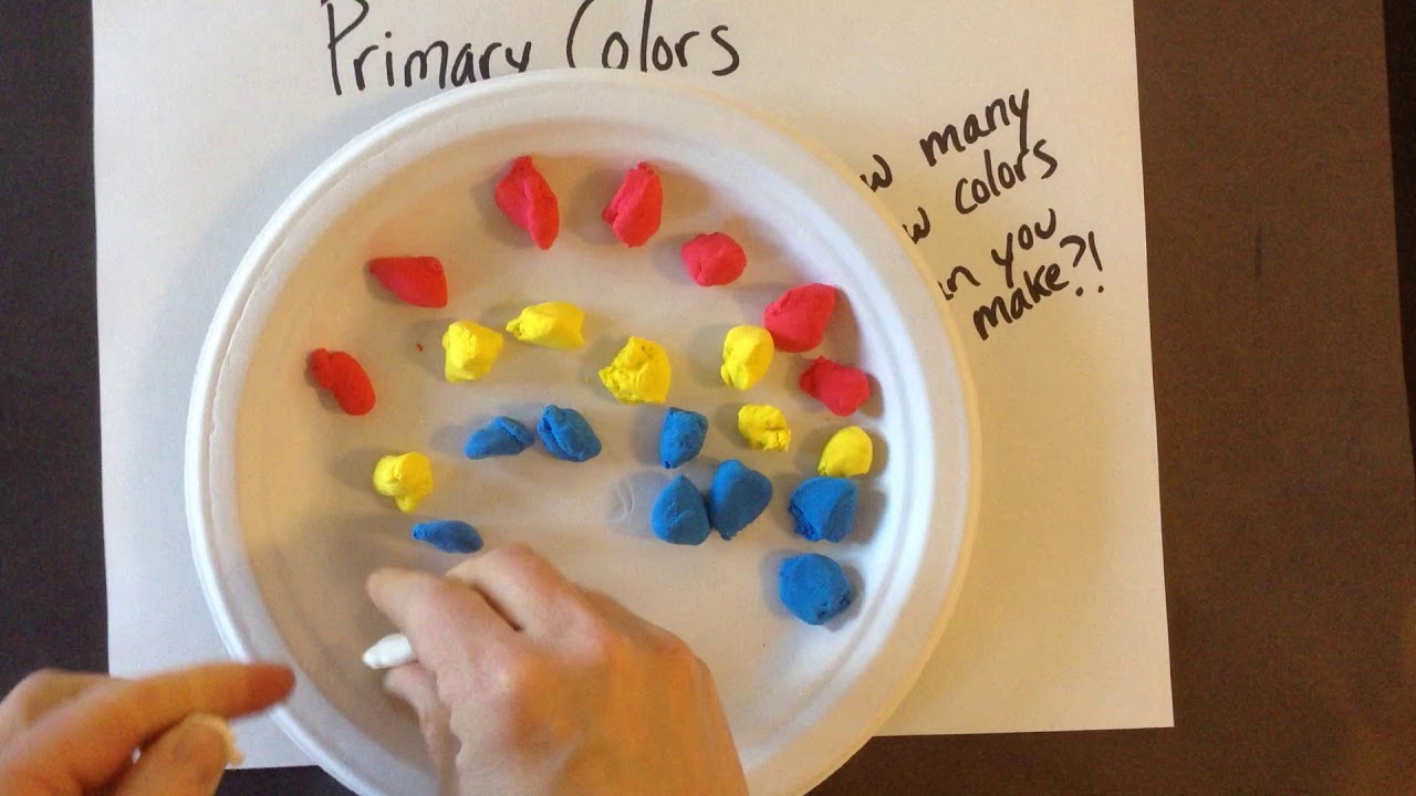 To the Lesson!: Color Mixing with Model Magic