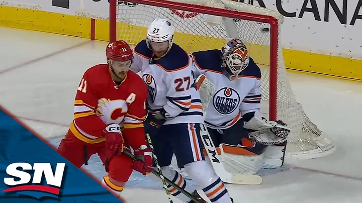 Mikael Backlund Tips In Top-Shelf Goal Off Shot From Michael Stone