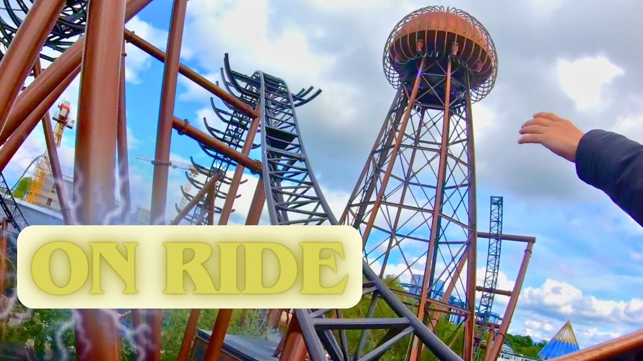 On ride VOLTRON EUROPA PARK YouTube