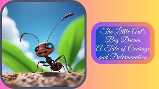The Little Ant's Big Dream A Tale of Courage and Determination #disney #foryou #bedtimestories