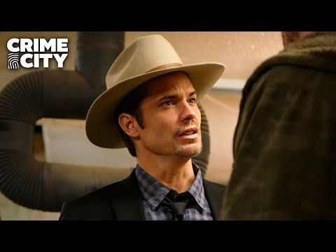 Raylan vs. Coover Fight at Mags' Store | Justified (Timothy Olyphant)