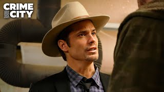 Raylan vs. Coover Fight at Mags' Store | Justified (Timothy Olyphant)