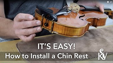 How to Install a Chin Rest (EASY!)