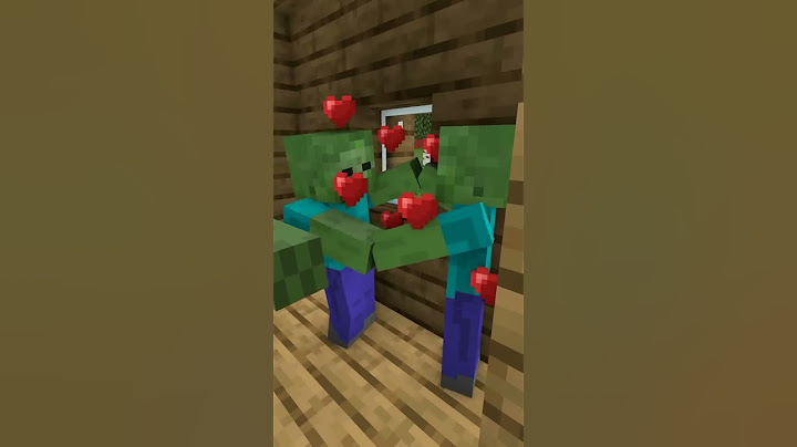 MINECRAFT ON 1000 PING When Zombies Attack Villagers -  Minecraft Animation