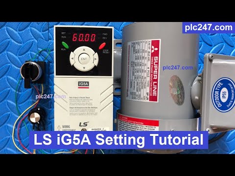 [Tutorial] LS-iG5A VFD Setting