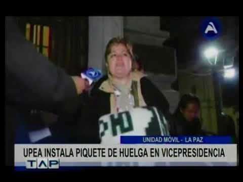 UPEA INSTALA PIQUETE DE HUELGA EN VICEPRESIDENCIA camera iphone 8 plus apk