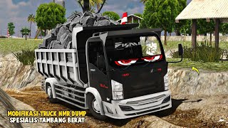 Loading Quarry Stone with a Black and White Modified Truck Number 😲ES Truck Simulator ID screenshot 4