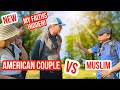 American couple ask a Muslim! Mansur Vs American Couple | Speakers Corner | Hyde Park