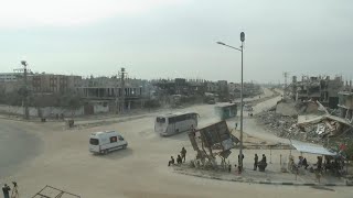 Movement of trucks seen at Rafah Crossing as ceasefire continues to gain traction