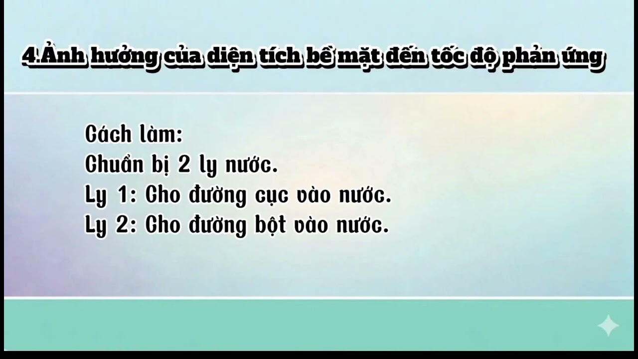 Nhóm 5 lớp 10a6 bài tập các yếu tố ảnh hưởng đến tốc độ phản ứng 
