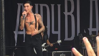 Video thumbnail of "Andy Black- Homecoming King + We Don't Have To Dance- Live@ Vans Warped Tour 2017"