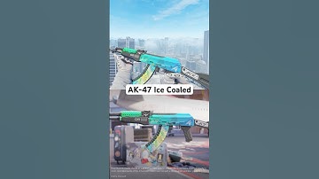 AK-47 Ice Coaled sticker craft with Rio stickers
