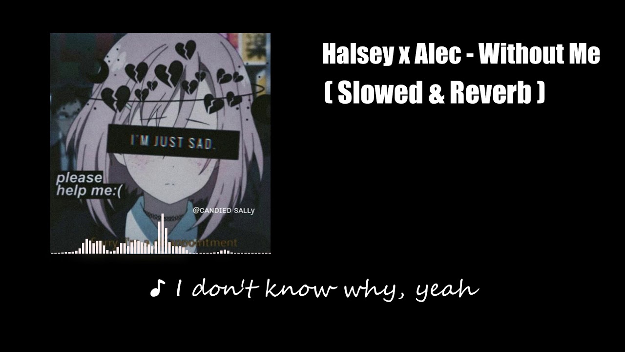 Halsey x Alec - Without Me // 𝙎𝙡𝙤𝙬𝙚𝙙 & 𝙍𝙚𝙫𝙚𝙧𝙗  TikTok version | p a n i c