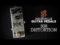 Asheville guitar pedals 308 distortion