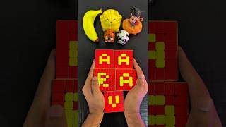 I Wrote "AARAV" on Rubik's Cubes! ✍️🧩