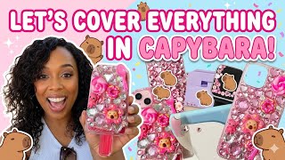 I Embellished Random Things in My Craft Room! It’s All Covered in Capybara!