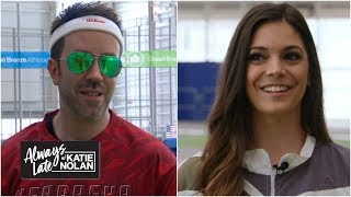 Fans who bragged about their 40 times run actual 40-yard dashes | Always Late with Katie Nolan