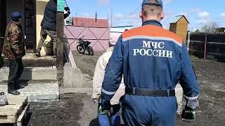 Спасатели Мчс России Продолжают Работу В Подтопленных Муниципальных Образованиях Курганской Области