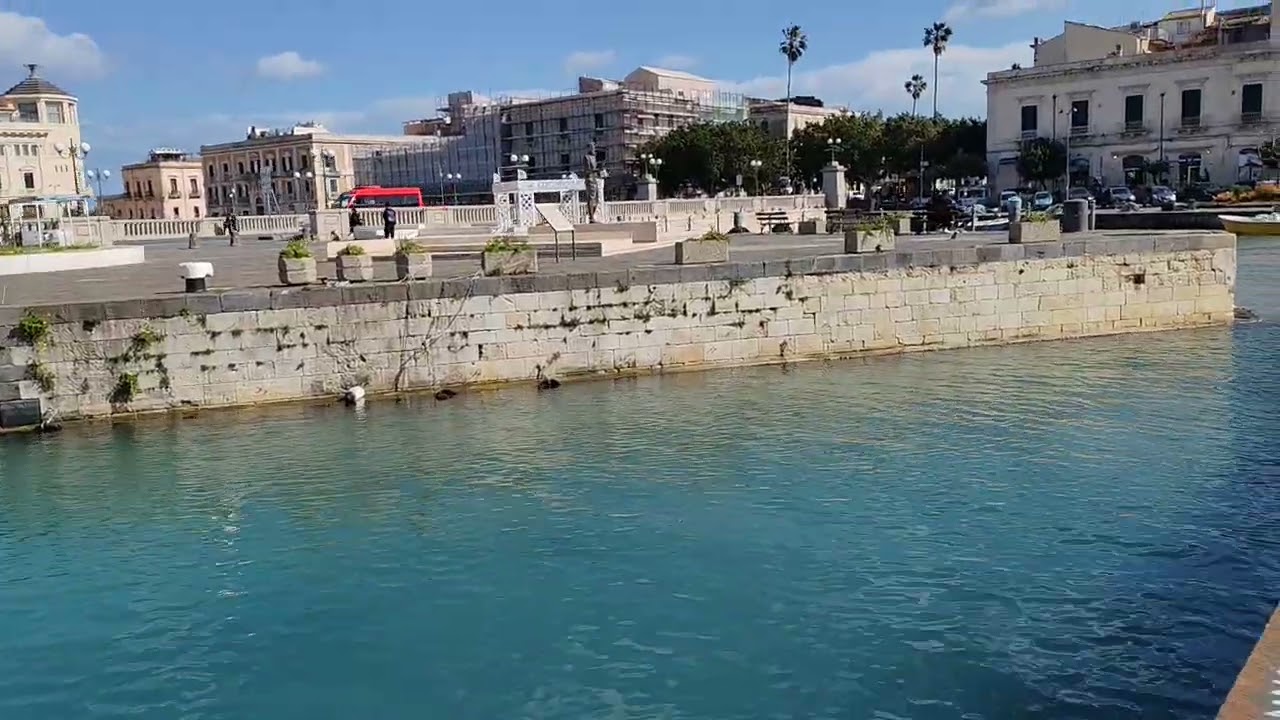 SIRACUSA 13/2/2026 PONTE UMBERTO SANTA LUCIA DARSENA PORTO GRANDE DA ANDREA GIONFRIDA
