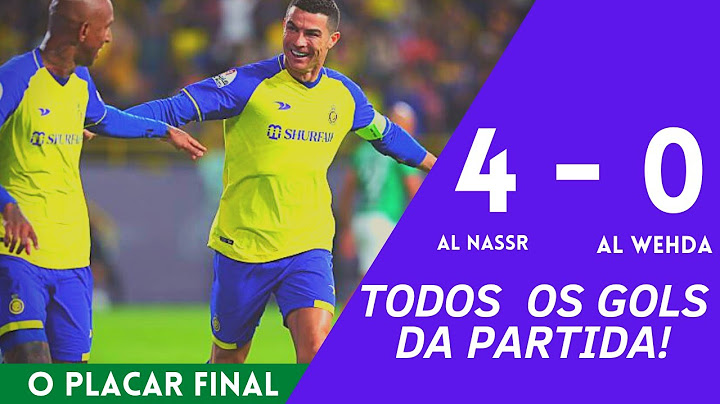 CR7 FAZ 4 GOLS E ARREBBENTA EM JOGO | Al-Nassr 4x0  Al-Wehda  | Todos Os Gols | 09/02/2023