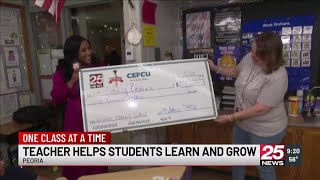 One Class at a Time: Ms. Stacy Peyton at Whittier Primary School