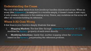 Understanding and Solving Memory Reference Issues in React JavaScript function Returns