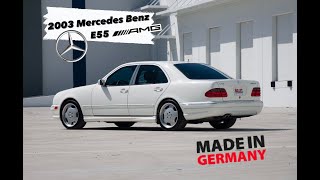 2002 E55 Mercedes "White Whale" Walk around and test Drive.