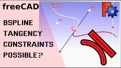Tangent B-Splines? They Are Possible in FreeCAD! But How?