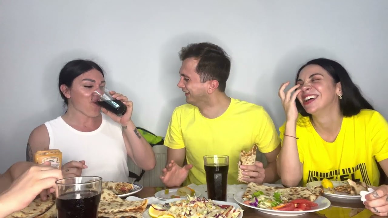 Lahmacun keyfi  #yemek #mukbang #asmr #lahmacun