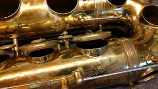 Saxophone Repair Tip: Making Pad Prick Holes Go Away