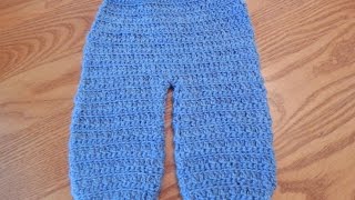 Pantalon para Bebe Crochet - YouTube
