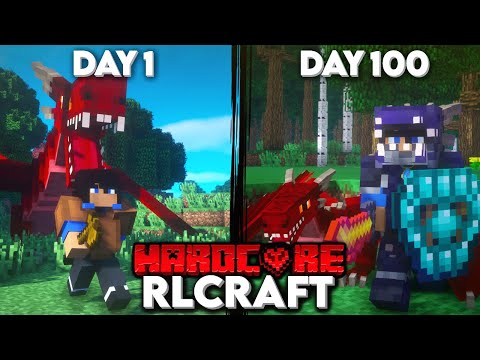 Finally, an Expert Survived 100 Days in HARDCORE RLCraft... Here's What Happened