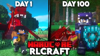 Finally, an Expert Survived 100 Days in HARDCORE RLCraft... Here's What Happened