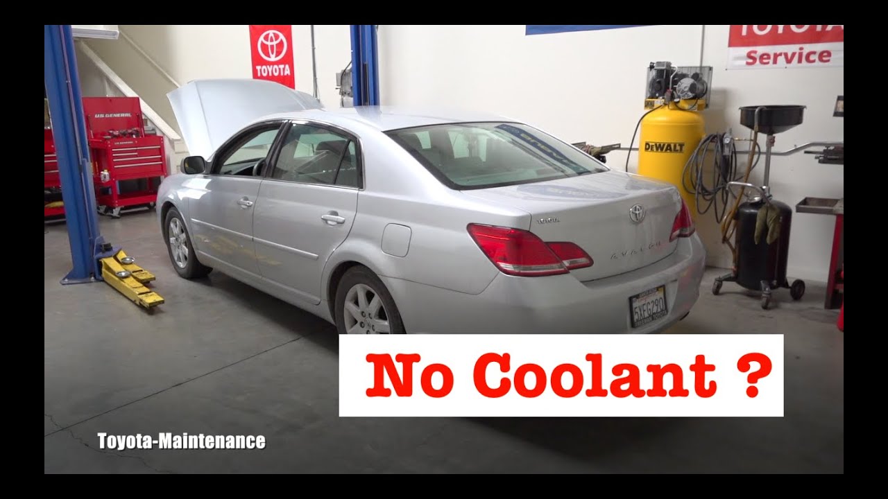 What Type Of Coolant For Toyota Avalon
